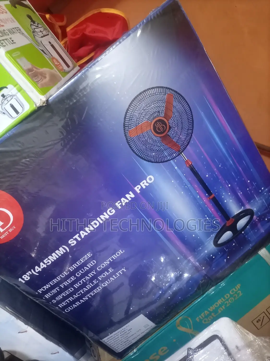 18" Bb Upgraded Standing Fan