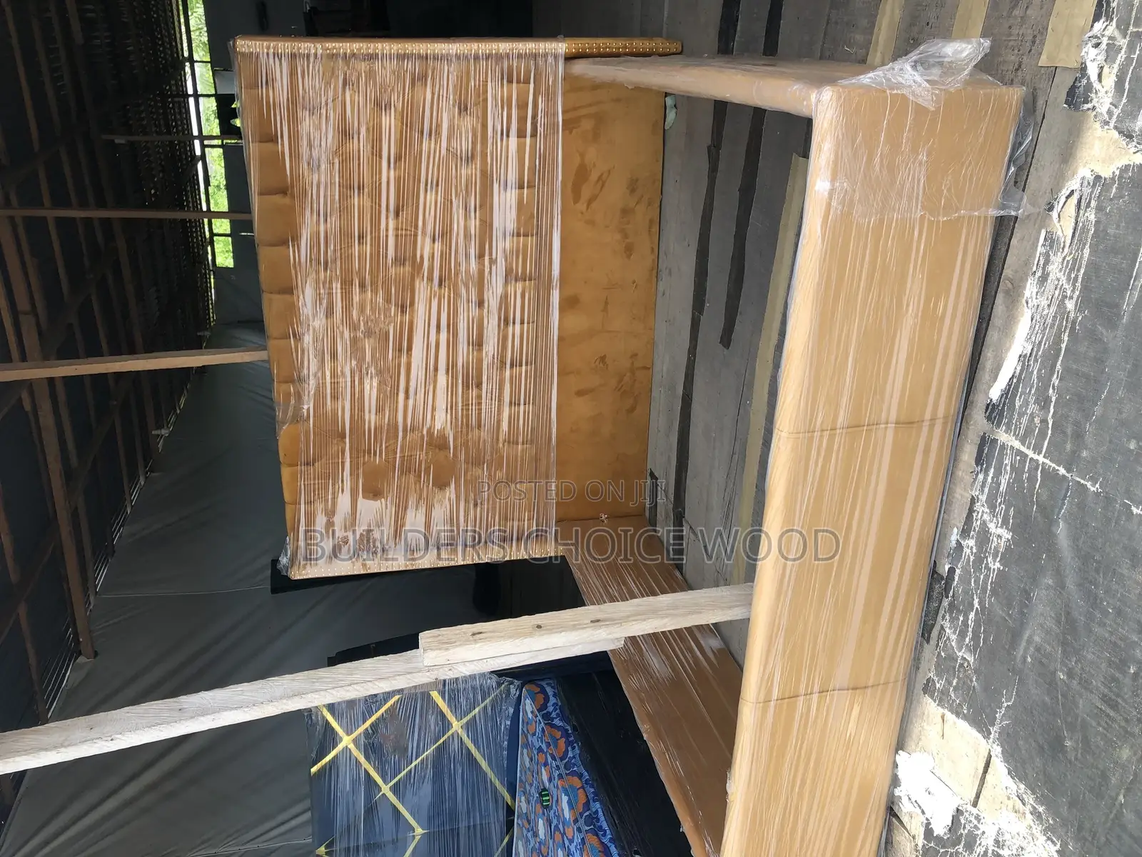 Bed and Side Drawers
