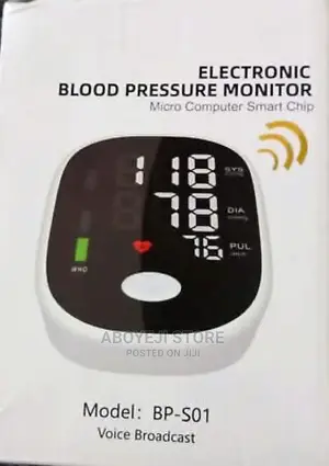 Digital Blood Pressure Monitor Bp Machine + Voice Function