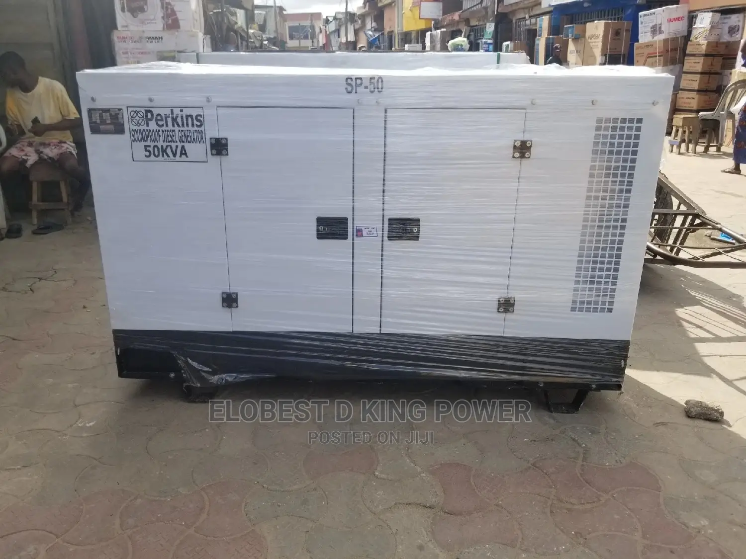 Sp50 Perkins 50kva Soundproof Generator