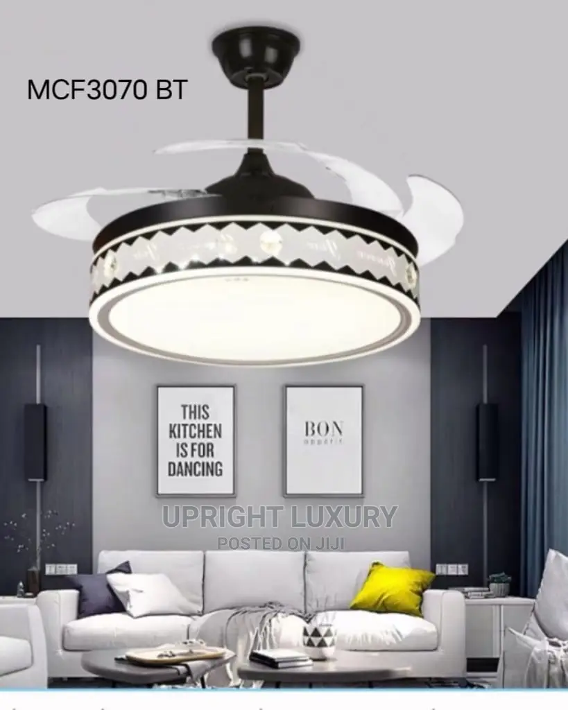 Fan Chandelier With Bluetooth