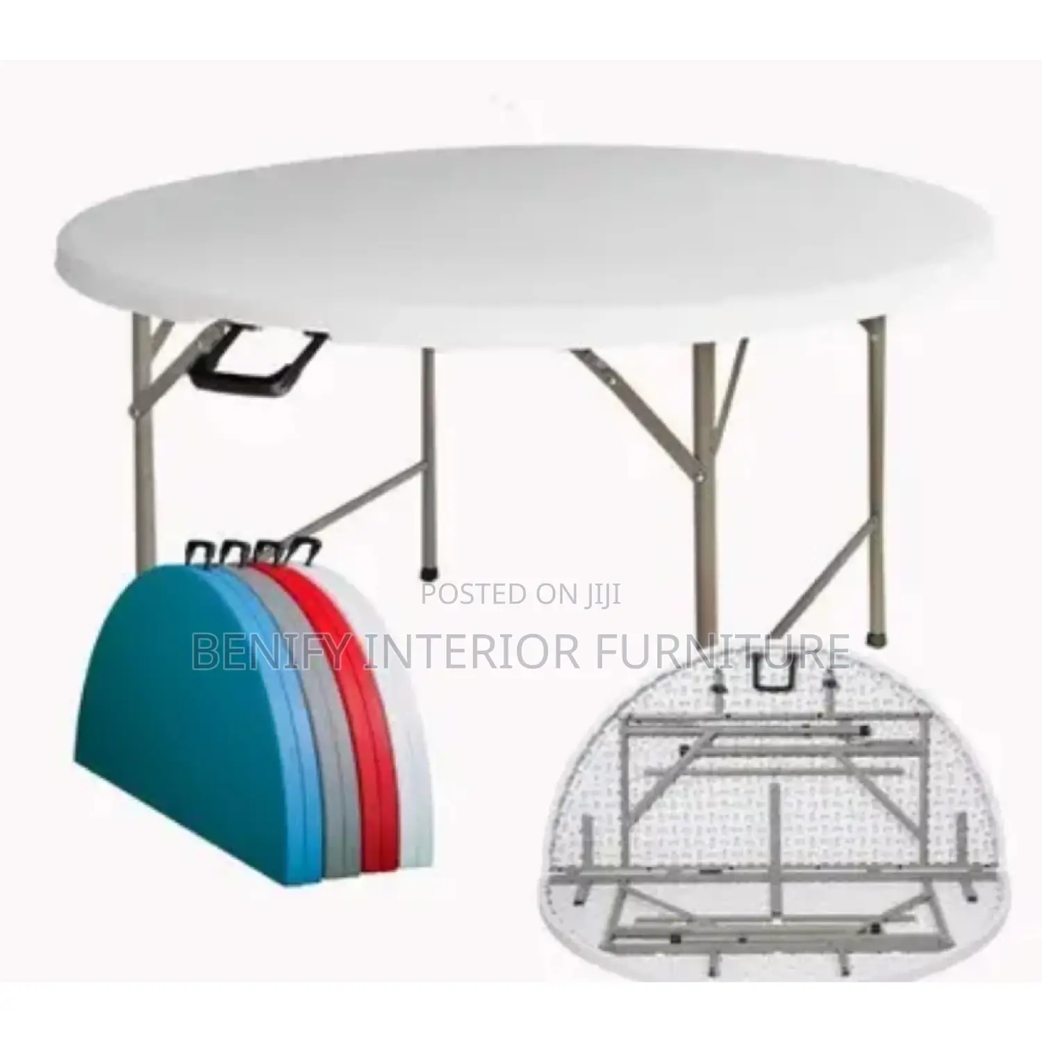10 Seaters Plastic Table
