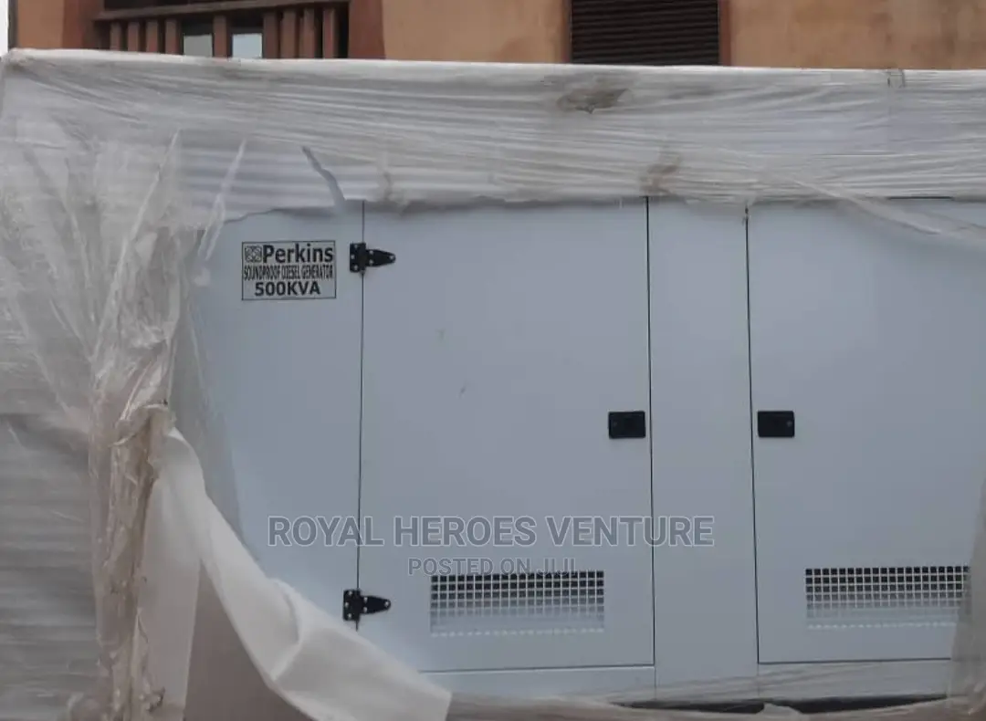 Original 500kva Perkins Soundproof Generator