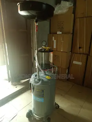 Oil Drainer 80 Liters Pneumatic Waste Oil Collecting Machine