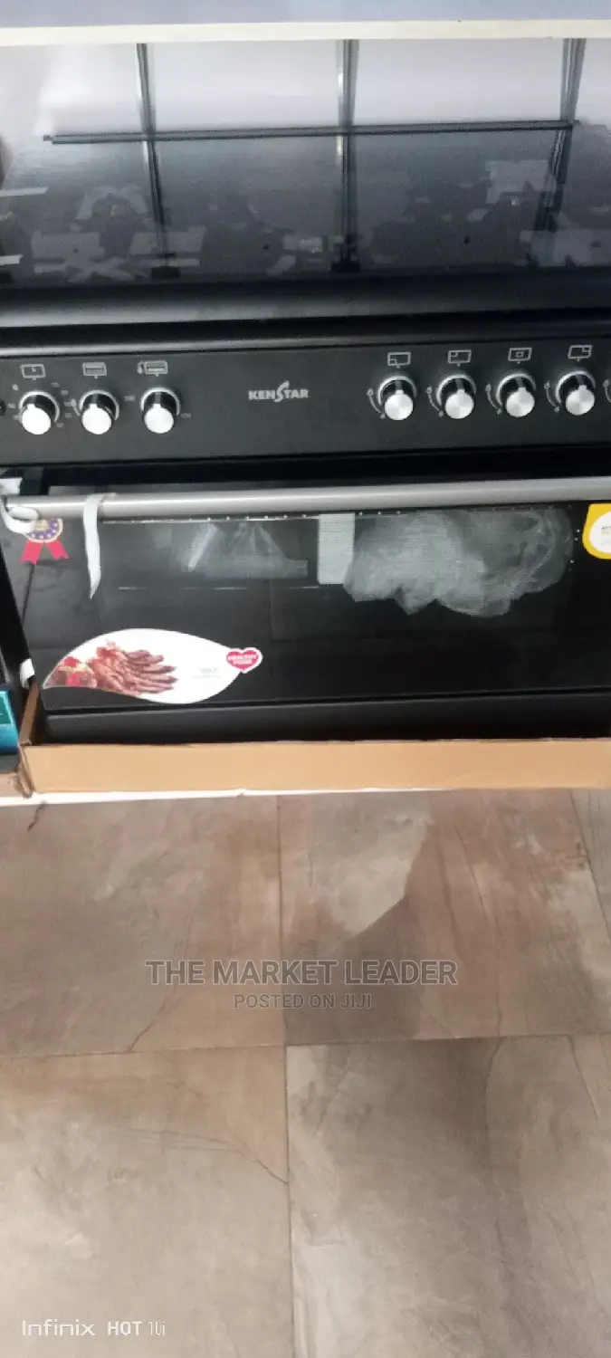KENSTAR Gas Cooker 5 Gas Burner With Grill Oven in Ibadan Kitchen