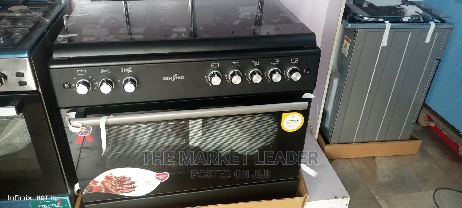 KENSTAR Gas Cooker 5 Gas Burner With Grill Oven in Ibadan Kitchen