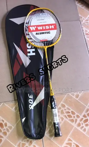 Original Wish Badminton Racquet Racket - Alumtec 308