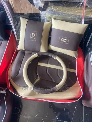 Original Leather Seat Cover (R) Power, Brown And Milk Color