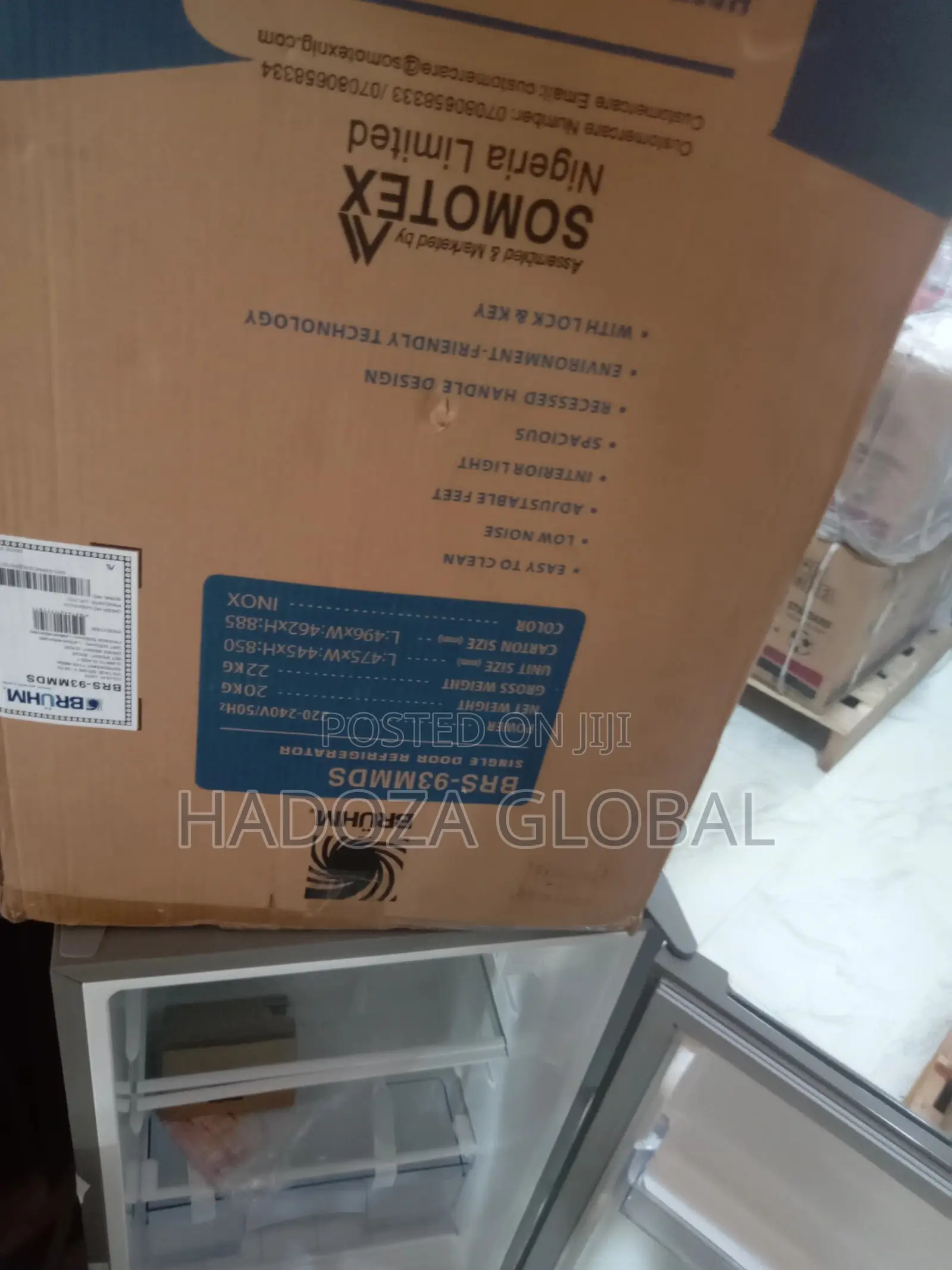 Affordable Bruhm 93L Super Chilled Refrigerator BRS-93mmds