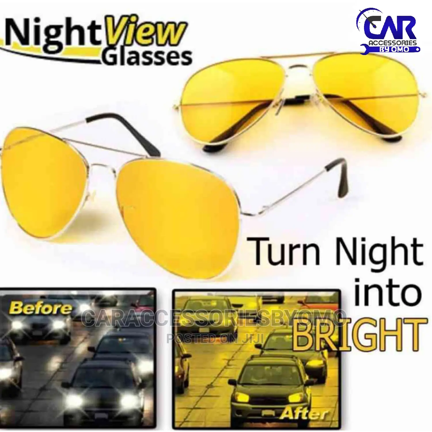 Unisex Night Driving Glass