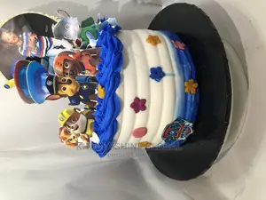 White and Blues Paw Patrols Boy Cakes