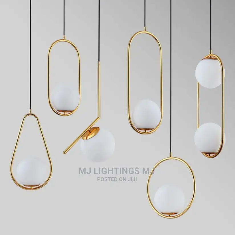 Nordic Glass Ball Pendant Light.
