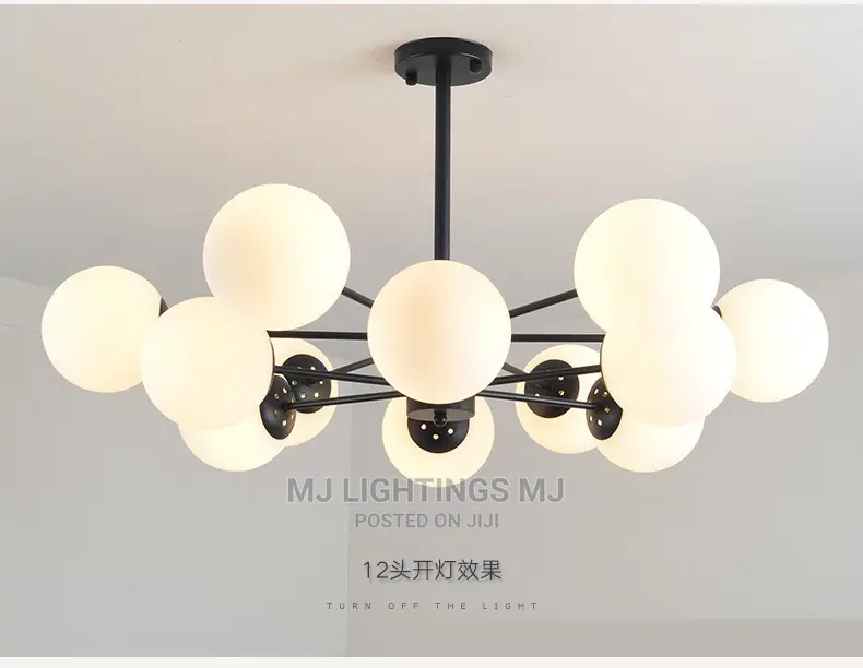 Nordic Glass Ball Pendant Light