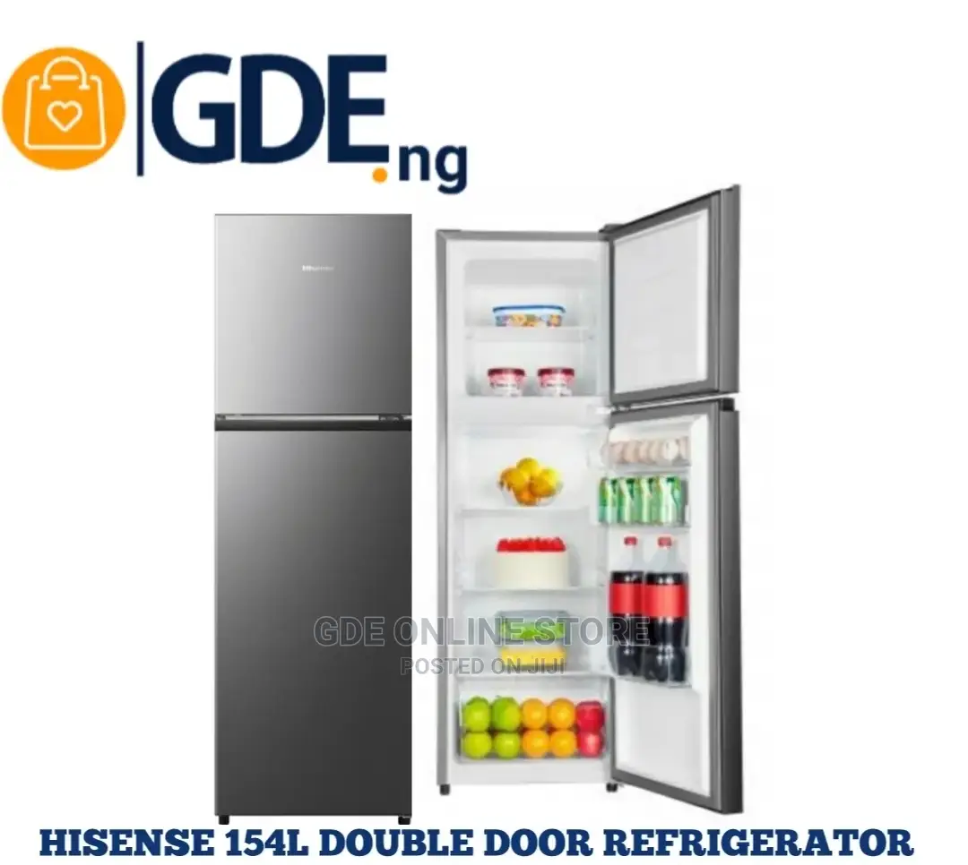 Hisense 154L Double Door Refrigerator