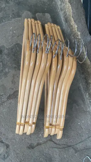 Neat Brand New Wooden Clothes Hangers