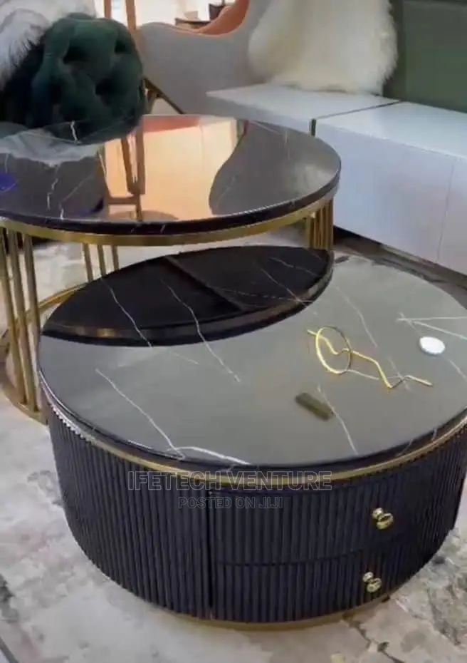 2 in 1 Luxury Marble Table