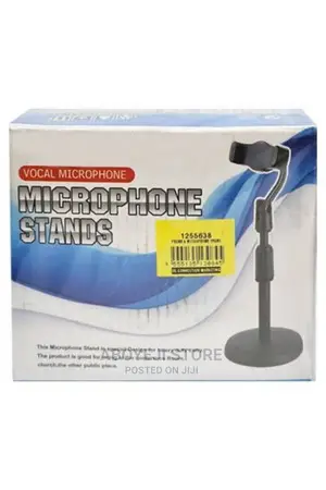 Microphone and Phone Holder Stand