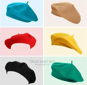 Original Plain Multi Colour Beret
