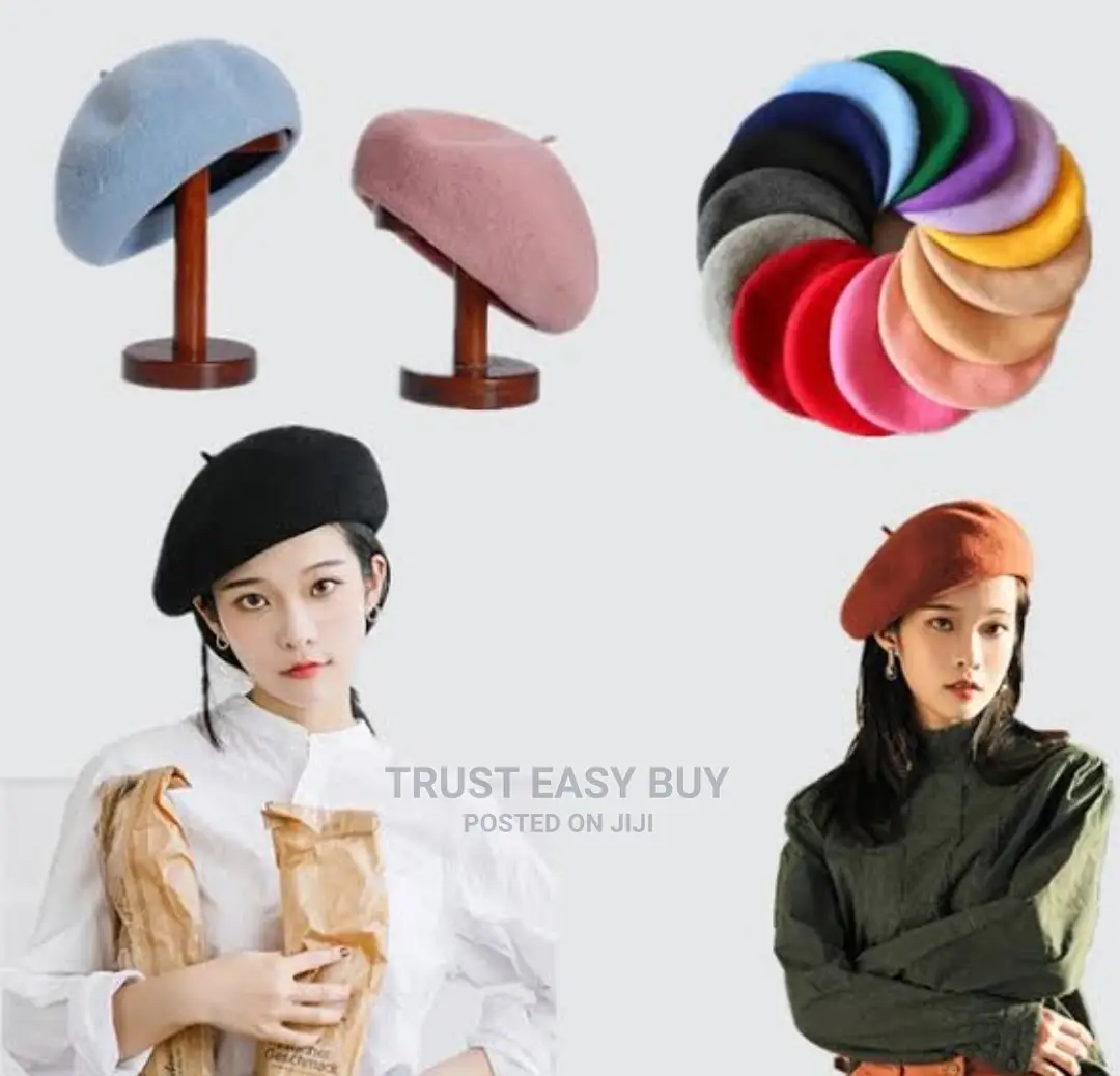 Original Plain Multi Colour Beret