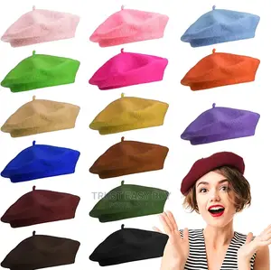 Original Plain Multi Colour Beret
