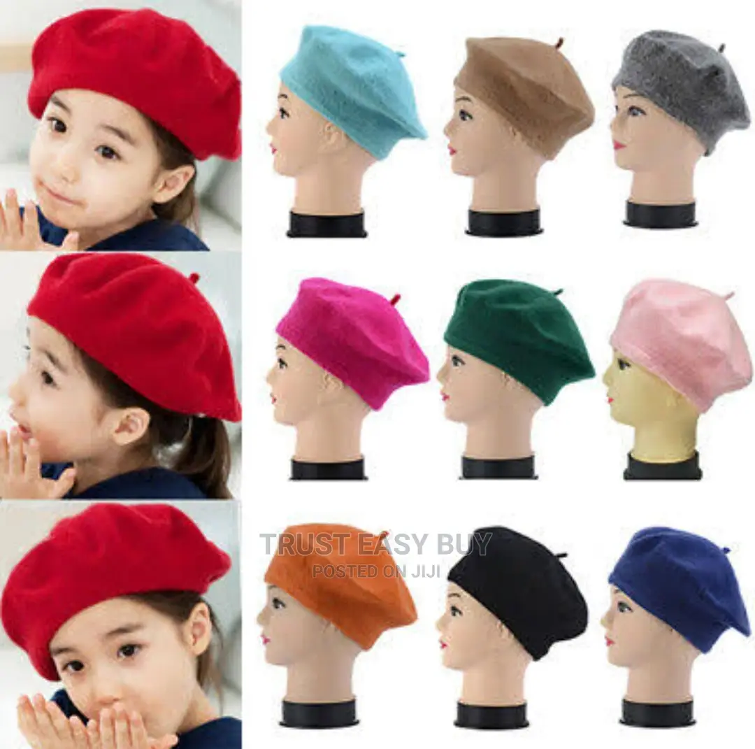 Original Plain Multi Colour Beret