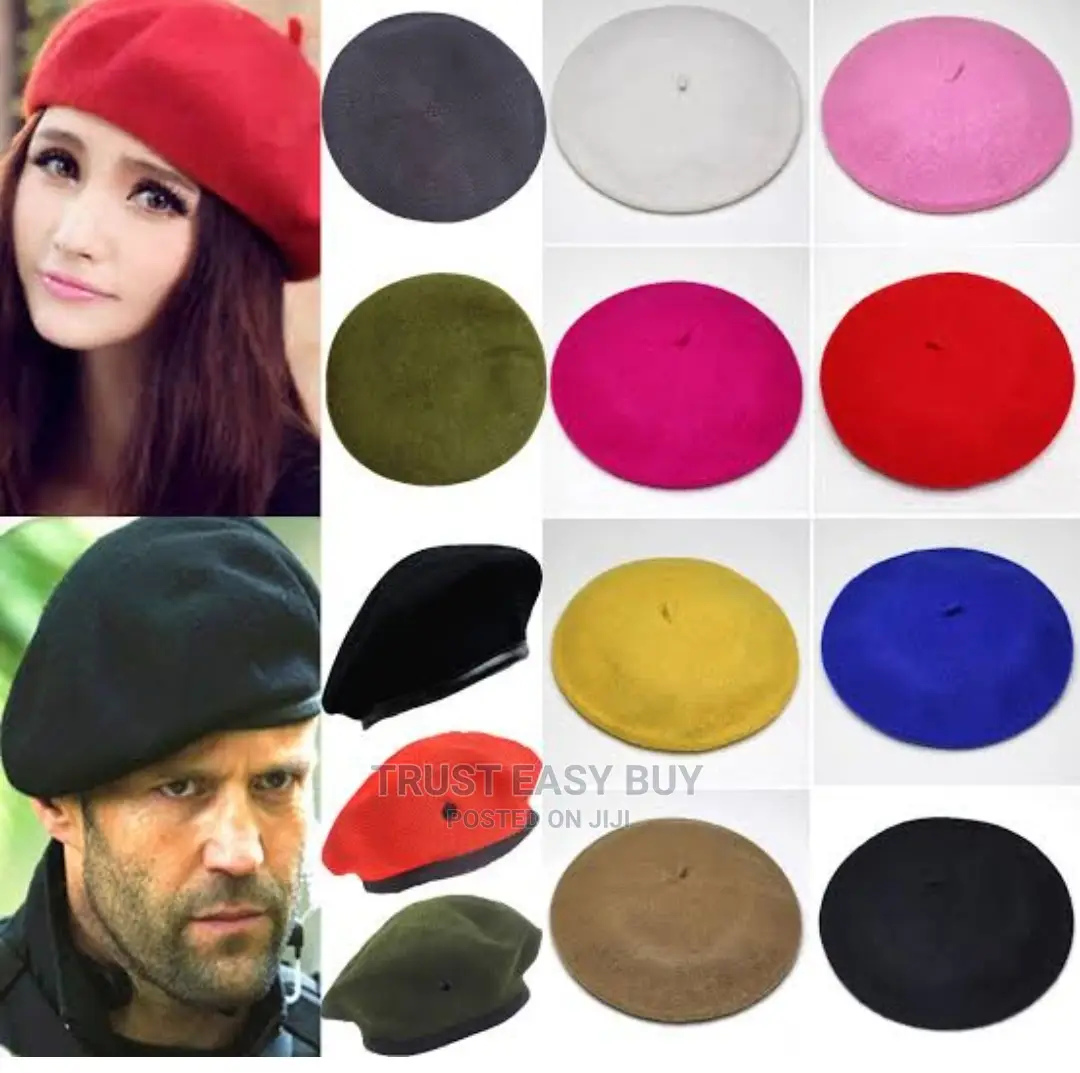Original Plain Multi Colour Beret