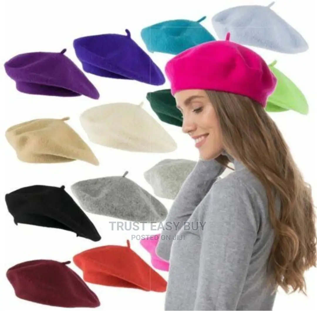 Original Plain Multi Colour Beret
