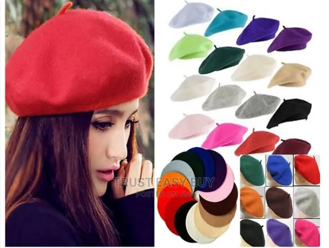 Original Plain Multi Colour Beret