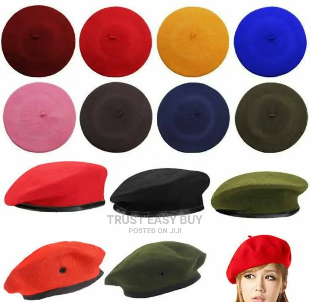 Original Plain Multi Colour Beret