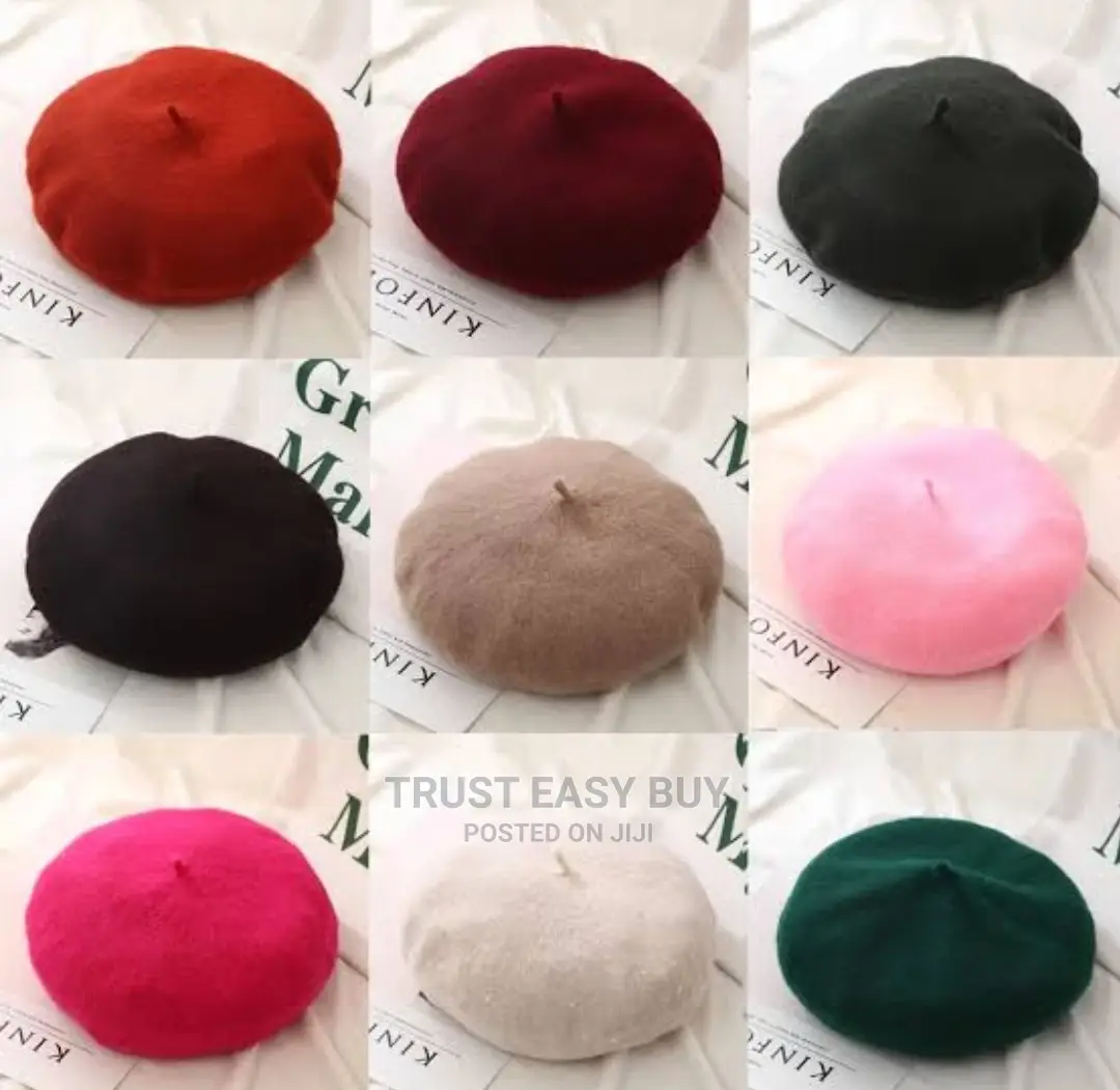 Original Plain Multi Colour Beret