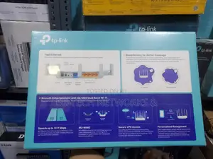 Tp-Link Archer C60
AC1350 Wireless Dual Band Router