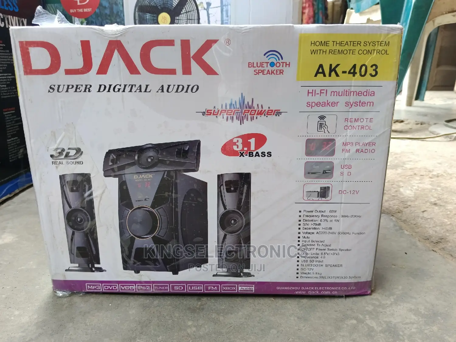 Djack Super Digital Audio