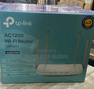 Tp-Link Ac1200 Wi-Fi Router Archer C50 Dual Band