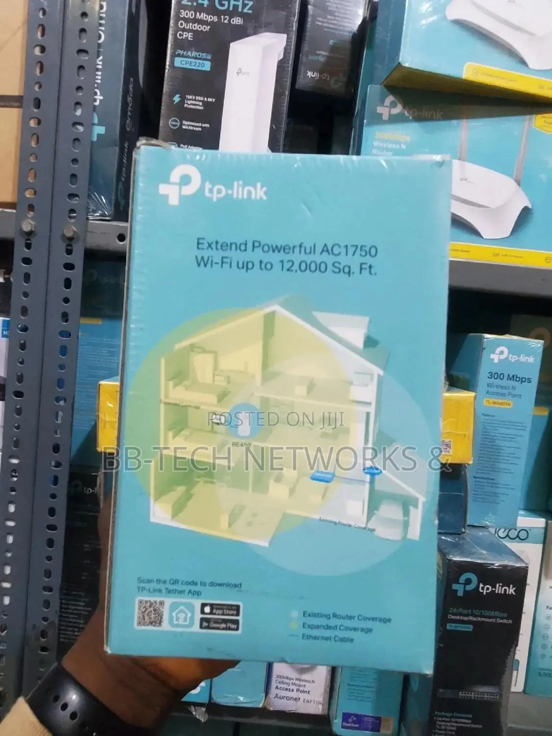 Tp-Link RE 450 AC1750 Wi-Fi Range Extender