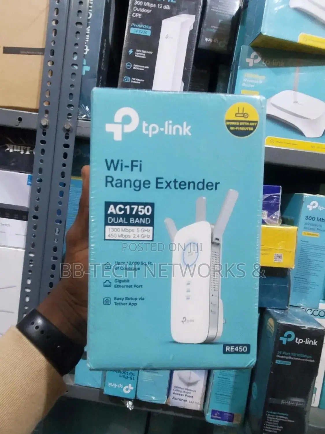 Tp-Link RE 450 AC1750 Wi-Fi Range Extender