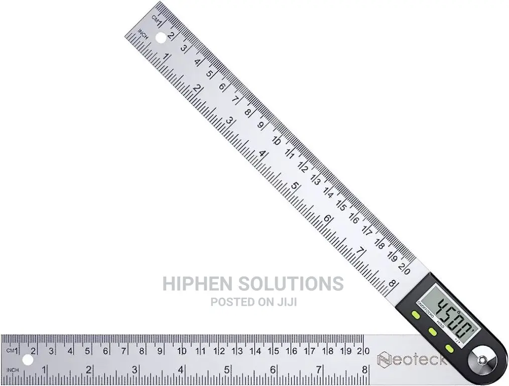 Digital Angle Finder Ruler Protractor Measure Meter Stainles