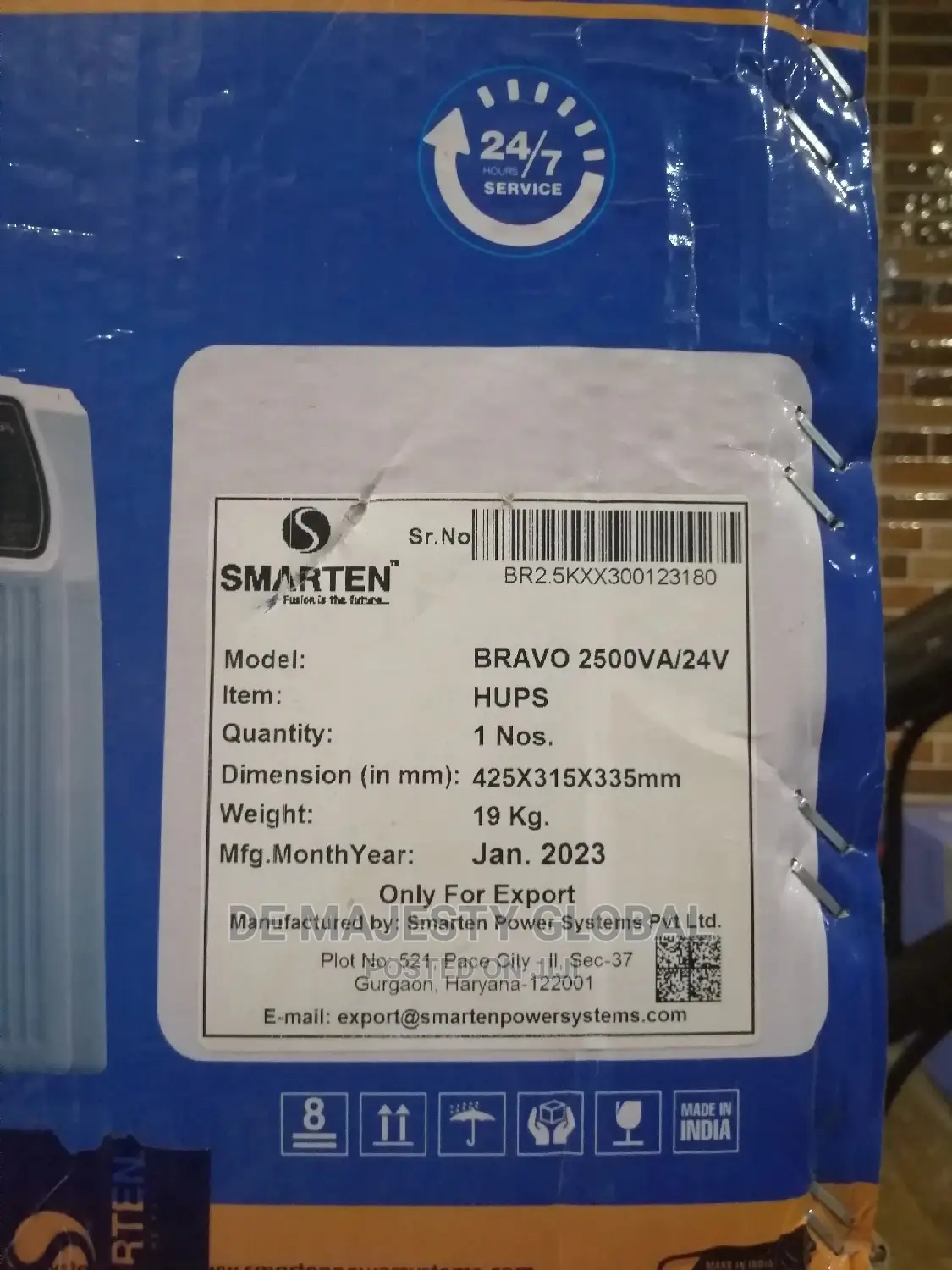 2.5kva Smarten Pure Sine Wave Inverter