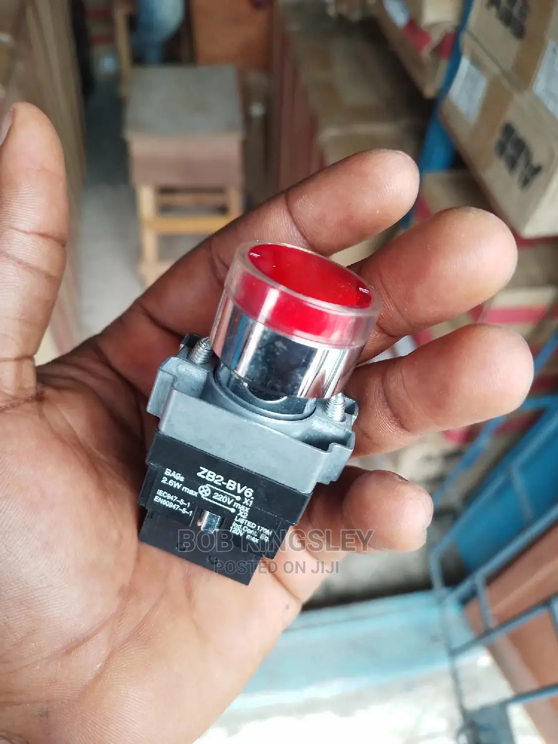 Push Button With Indicator Light
