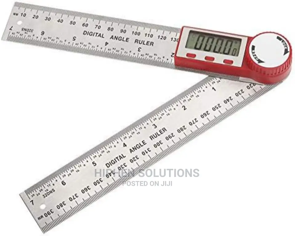 7inch / 200mm Stainless Steel Digital Angle Ruler