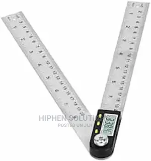 Portable 7inch / 200mm Stainless Steel Digital Angle Ruler