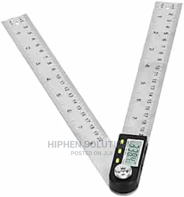 Portable 7inch / 200mm Stainless Steel Digital Angle Ruler in Yaba ...