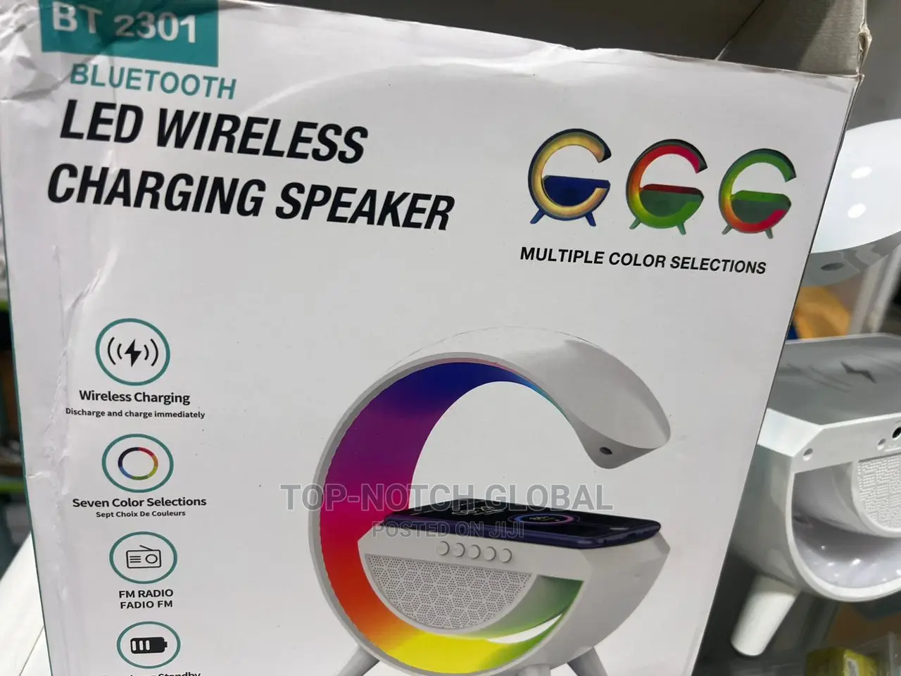 Bt 2301 Wireless Charging Speaker