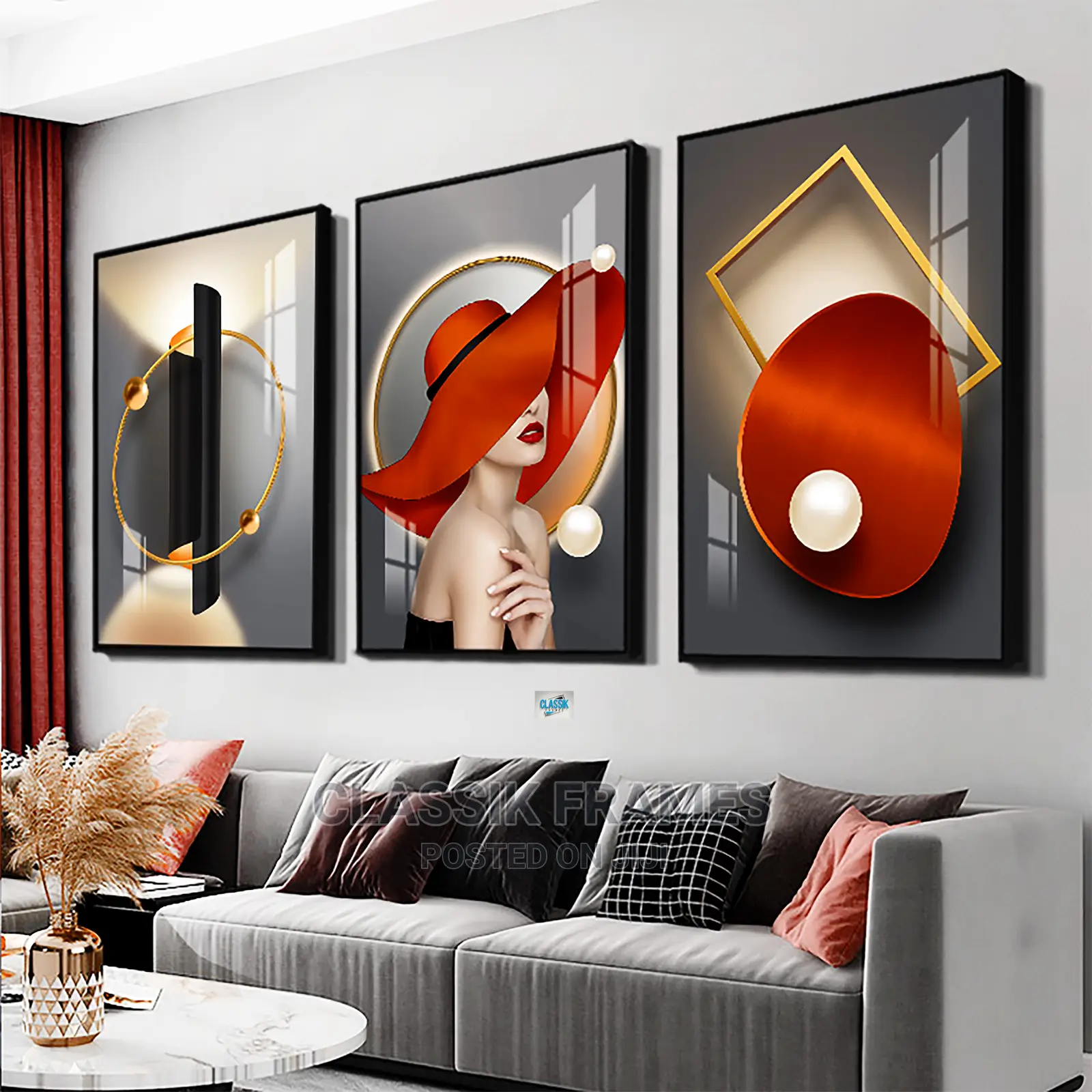Modern Classy Expression Picture Painting