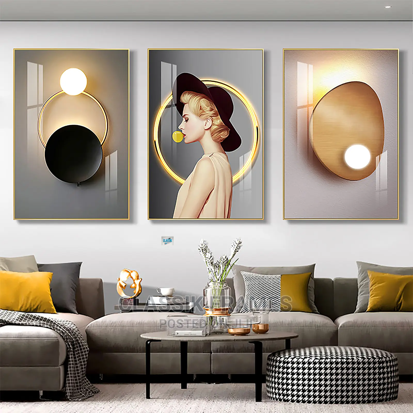 Modern Classy Expression Picture Painting