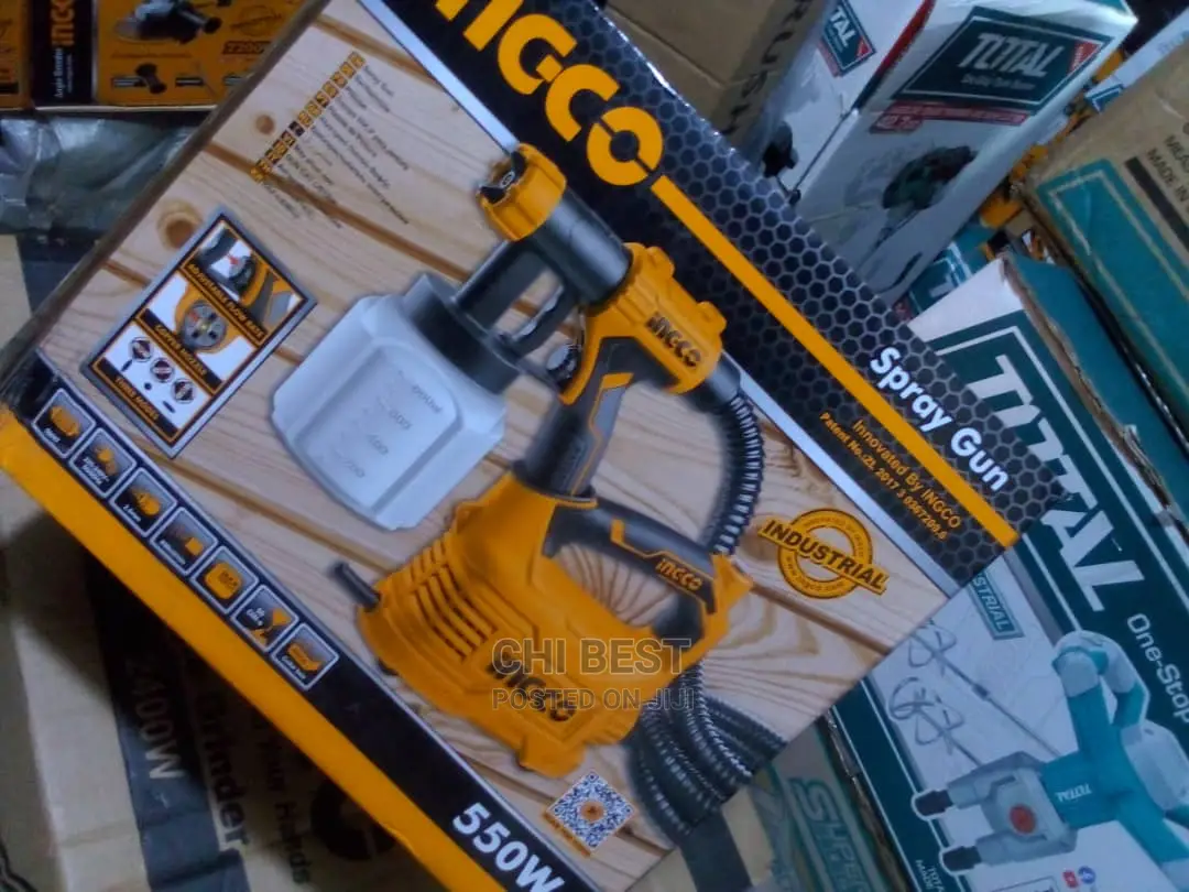 Ingco Paint Sprayer Gun Portable Spraying Machine 550W in Lagos Island (Eko) Electrical Hand