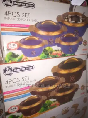 4 Pieces Set Insulated Food Flask