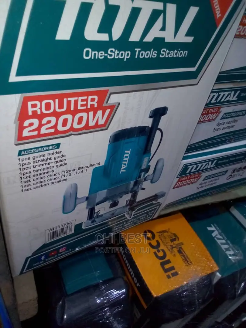 Total 2200w Router Total Electric Router 2200W for sale - Price: ₦ 90,000 on Jiji.ng ...