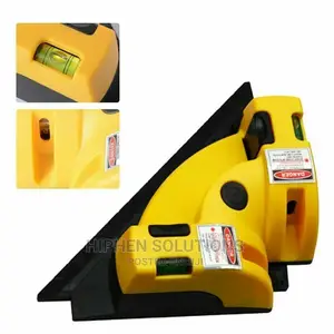 Right Angle 90 Degree Laser Level Cross Line Tiling Leveling