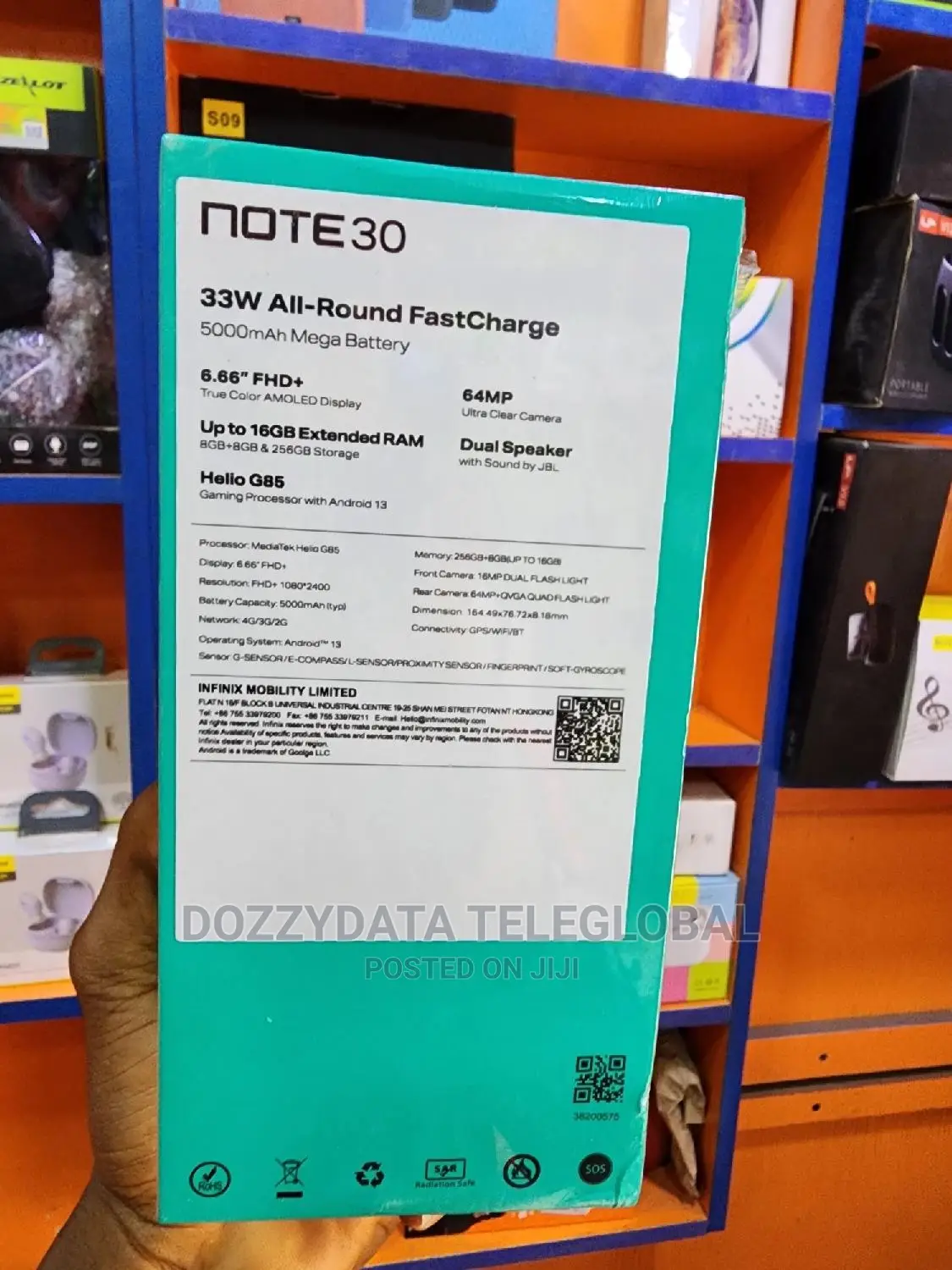 New Infinix Note 30 256 GB