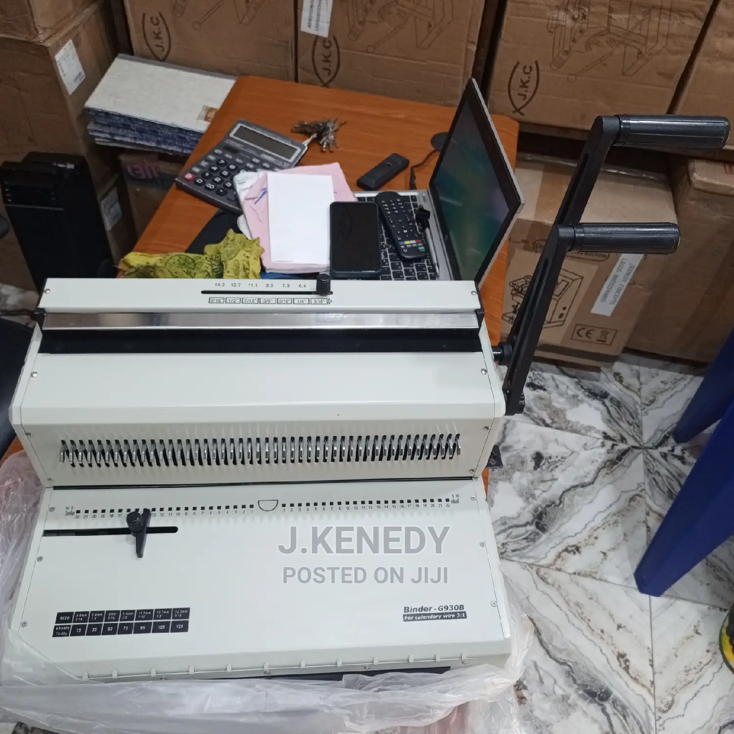 Calendar Binding Machine
